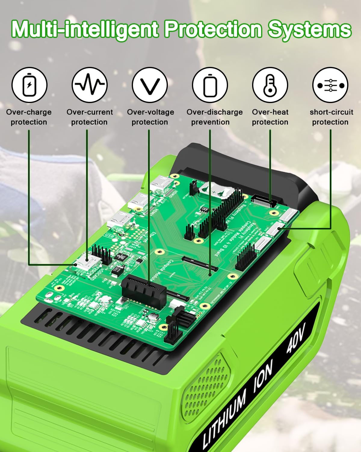 Hastia battery standard-charge image showing 3-hour recharge option.