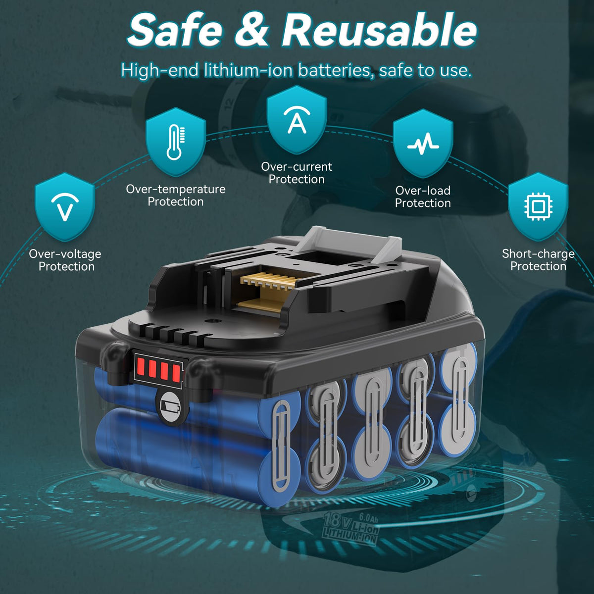 Hastia two-pack retail packaging ready for backup power.