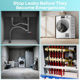 HASULL extended probe closeup shows reach under cabinets for hidden leaks