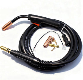 Hasweld 180A MIG gun front view for reliable welding