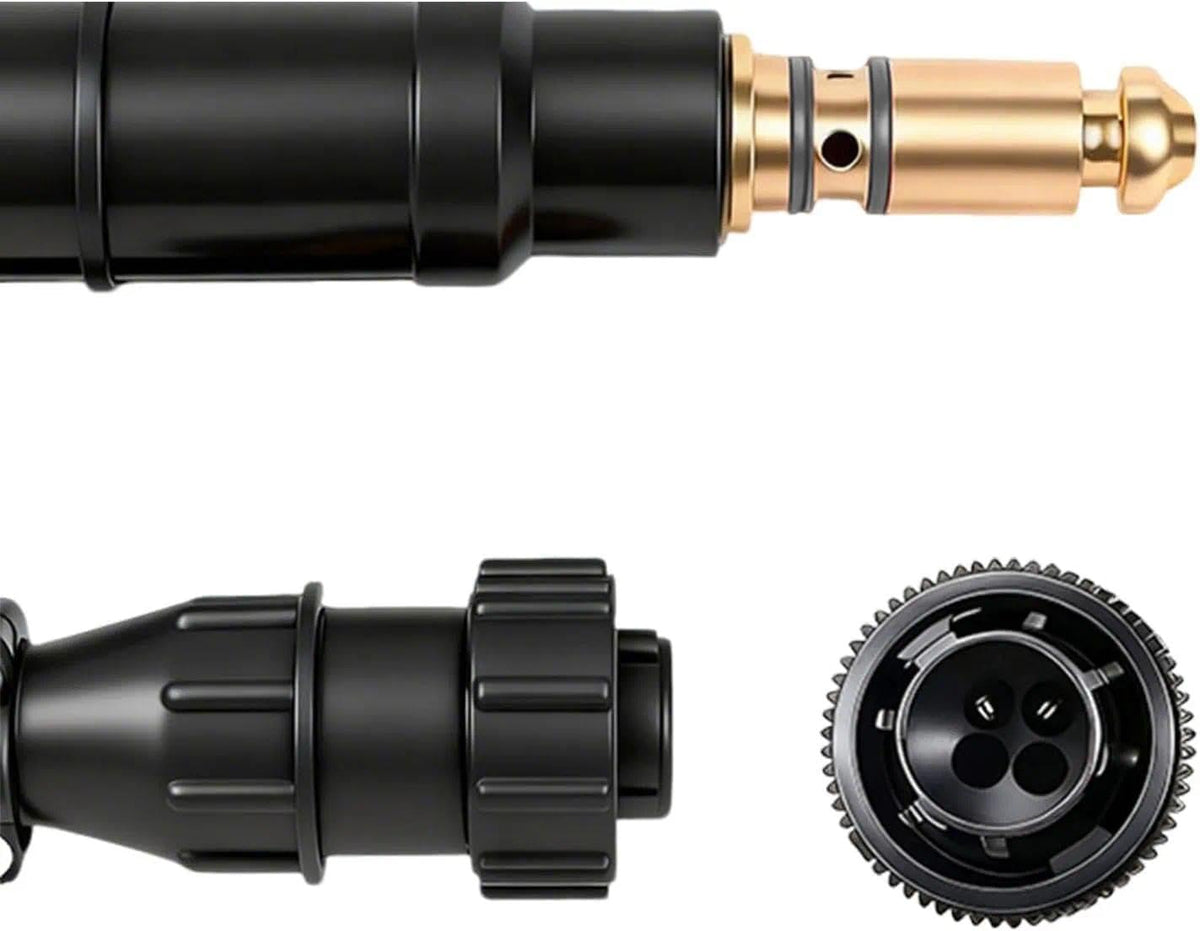 Hasweld MIG gun with seven tips kit for quick swaps