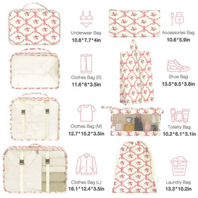 Hatisan packing cube with a shoe pocket to separate footwear and protect clothing.