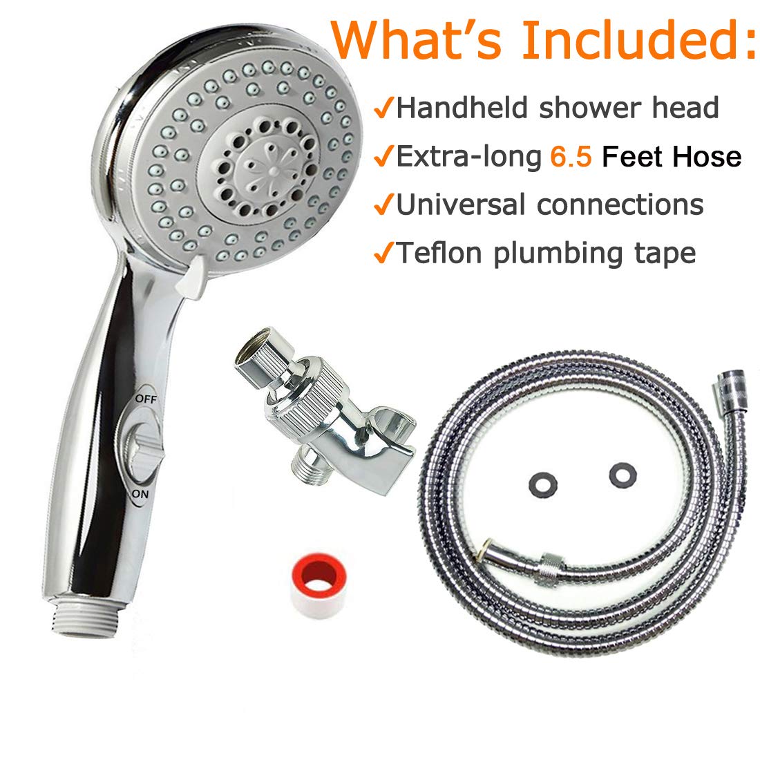 HauSun five-spray settings enable customizable spa-like rinsing at home.