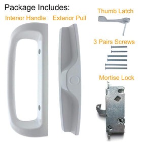 HauSun reversible door handle shows left-right compatibility for both door orientations.