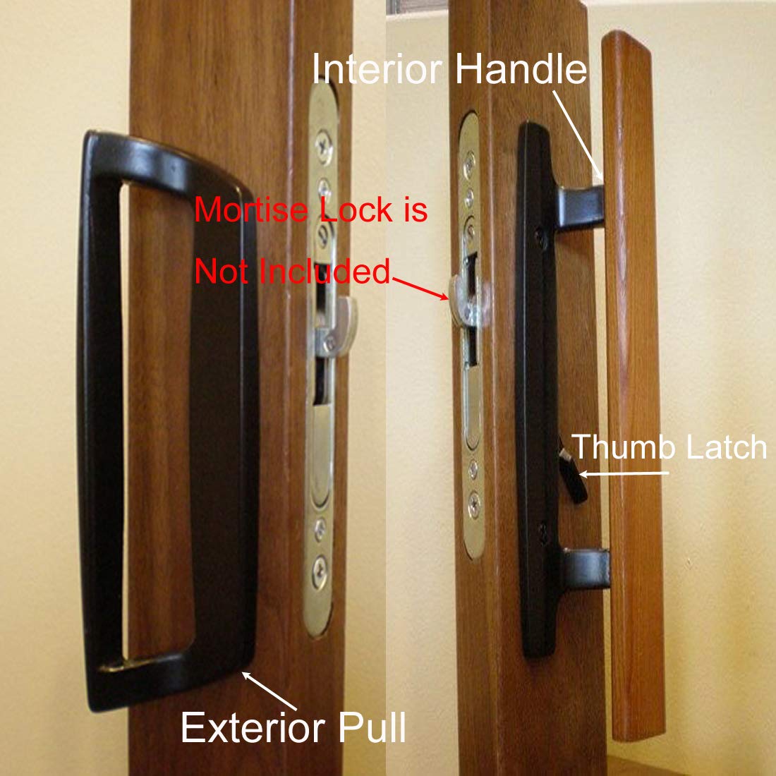 HauSun six screws included for quick DIY installation on standard spacing.