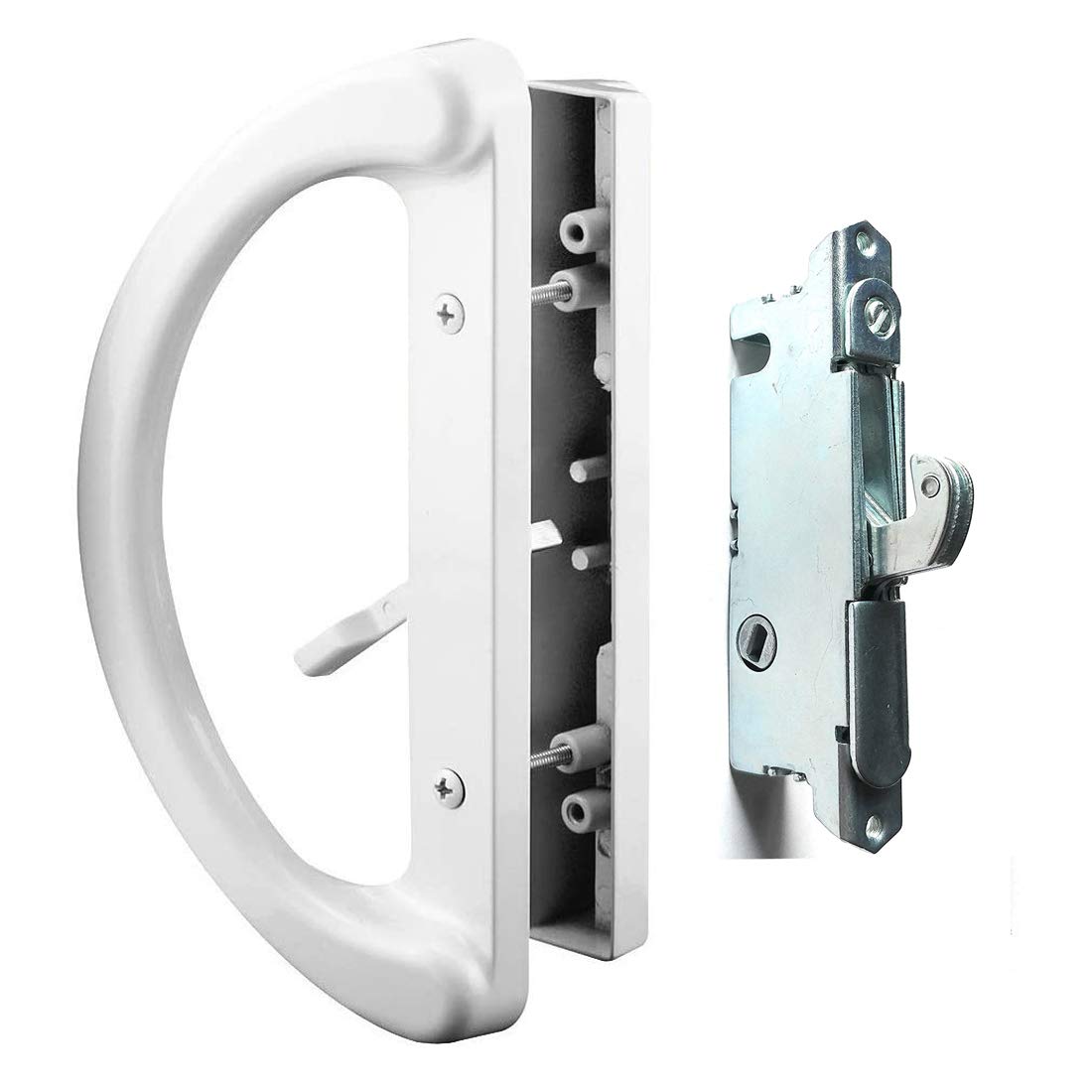 HauSun patio handle set interior pull showcases ergonomic design for smooth operation.