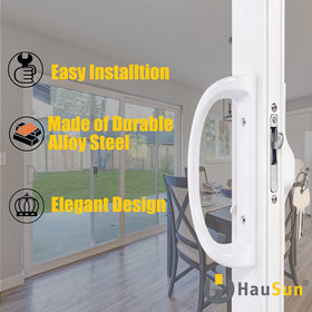 HauSun reversible, non-handed handle fits left or right doors