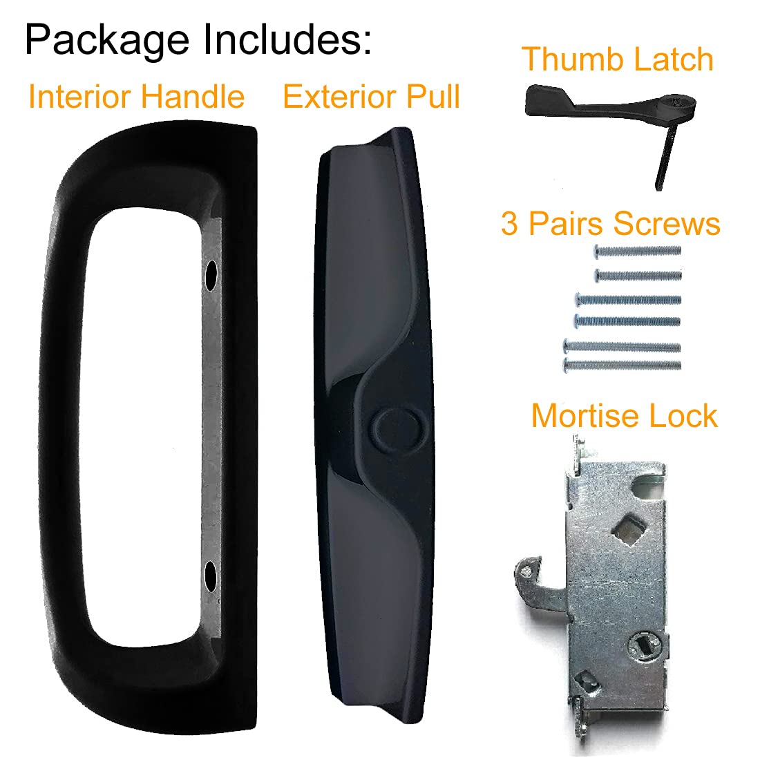 Hausun thumb latch detail highlights easy alignment and smooth operation.