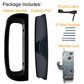 Hausun thumb latch detail highlights easy alignment and smooth operation.