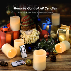 Hausware remote-control flameless candles enable convenient mood lighting