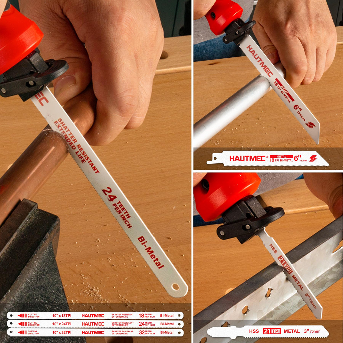 HAUTMEC ideal for home repairs, camping, and emergencies.