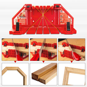 HAUTMEC front clamp with 45° conversion block for quick angle changes