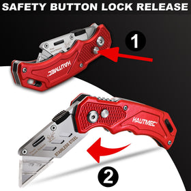 HAUTMEC acrylic protective sleeve for safe blade storage and transport