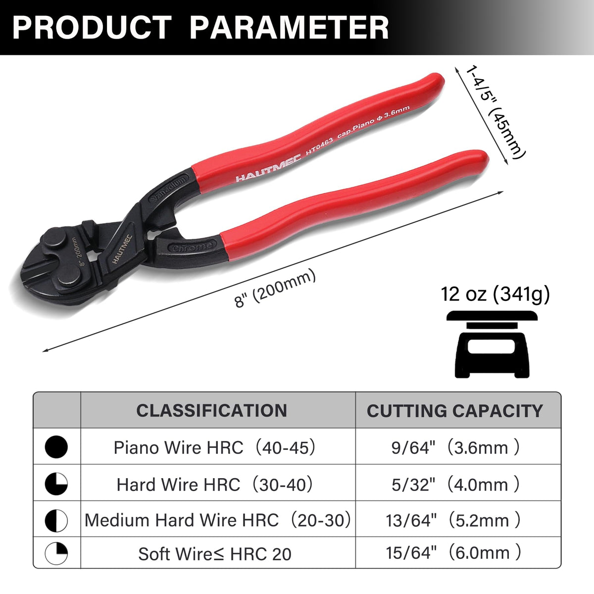 HAUTMEC HT0463 compact design demonstrated in real space work