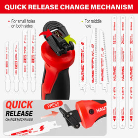 HAUTMEC pro HSS blade for precise metal and hard-material cuts.