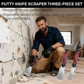 HAUTMEC putty knife anti-rust blade for long-lasting corrosion resistance