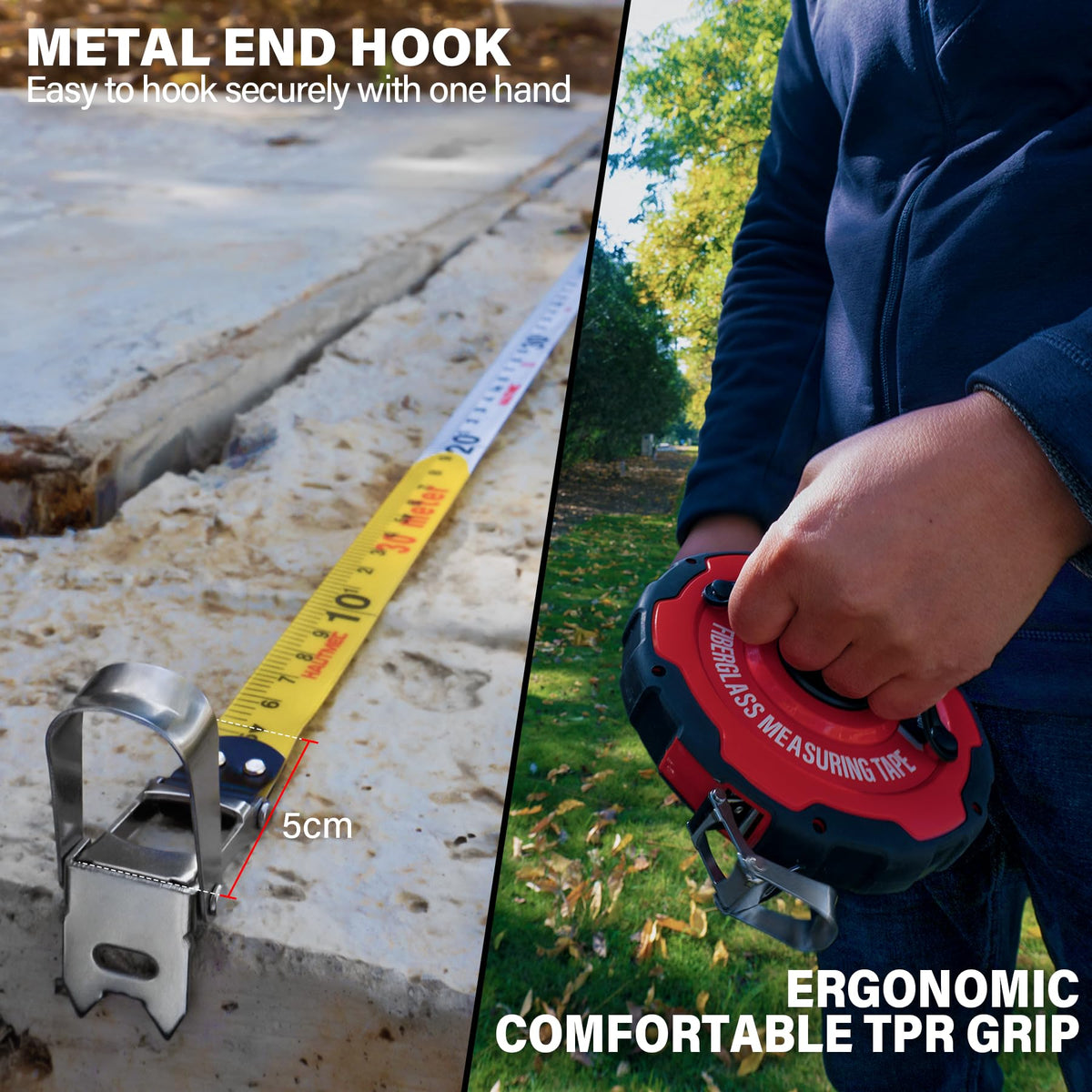 HAUTMEC shock-resistant housing provides durable grip on site