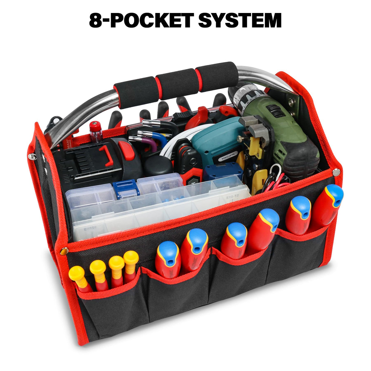 HAUTMEC reinforced base protecting tools from moisture and dirt