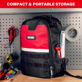 HAUTMEC 10-in-1 set handles wood, drywall, metal, and plastic.