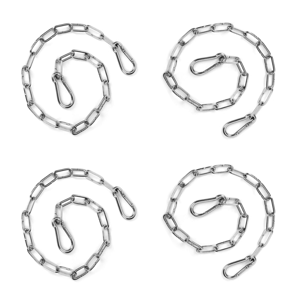 HAVANSIDY 24-inch gate chain with carabiners secures outdoor gates.