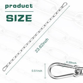 HAVANSIDY stainless-steel gate chain demonstrates rugged weather resistance.