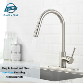 Havin brushed nickel finish detail shows durable rust resistance and modern style