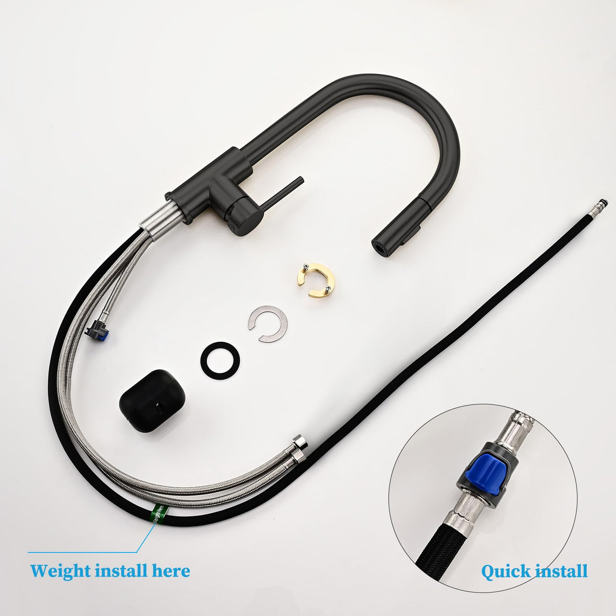Havin cUPC ceramic cartridge ensures smooth long-lasting operation