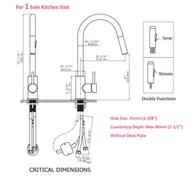 Havin faucet arrives in foam packaging to prevent damage