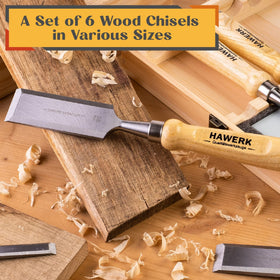 Hawerk 19mm chisel blade expands carving versatility on larger surfaces
