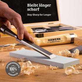 Hawerk 38mm chisel blade for aggressive stock removal and shaping