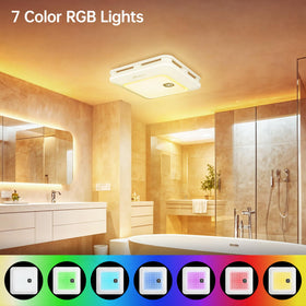 Hawkrown remote control to adjust fan and lighting remotely.