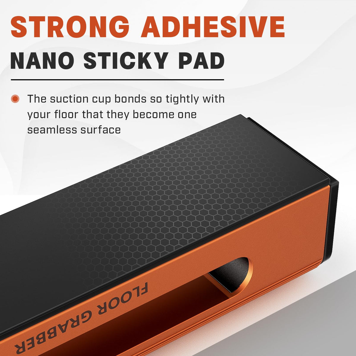 Hazztoll Floor Gap Fixer anodized aluminum body for durability