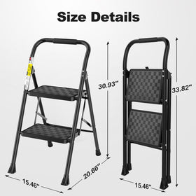 HBTower 2-step ladder doubles as a plant stand.