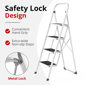 HBTower anti-slip pedal design for stable height access.
