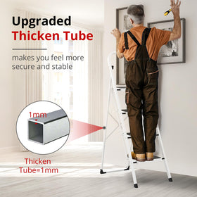 HBTower multi-purpose ladder ideal for kitchen and pantry tasks.