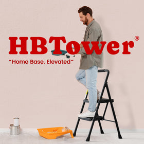 HBTower portable lightweight ladder ready for quick tasks