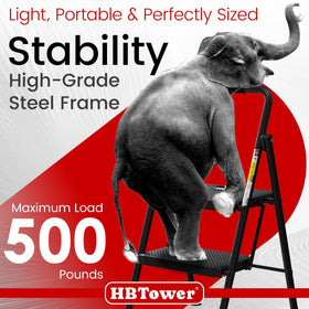 HBTower safety buckle locks automatically for secure use