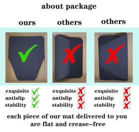 HBGOTL urinal mats heavy-duty coverage for high-traffic restrooms
