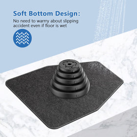 HBGOTL urinal mats hexagon design combines style with durable fit