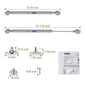 180-day risk-free trial with HBL' gas strut hinges for confident evaluation.