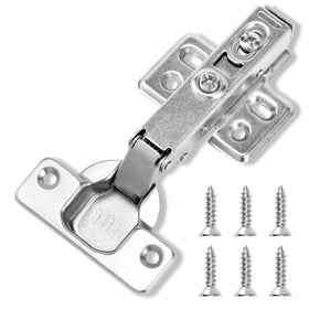 HBL' 50-pack soft-close hinge on frameless cabinets for quiet operation