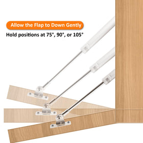 HBL' compact-length struts extend and retract for space-saving use.