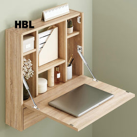 HBL' installed on a drop-front desk demonstrates smooth lid motion.