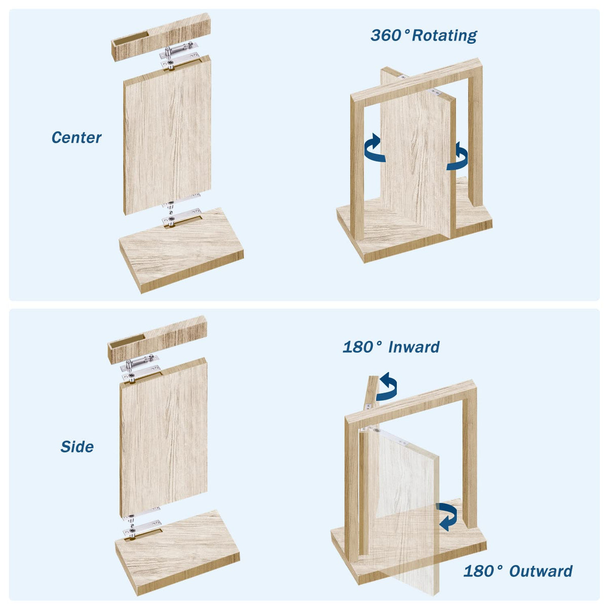 HBL' hidden door bookshelf entry demonstrates concealed access feature.