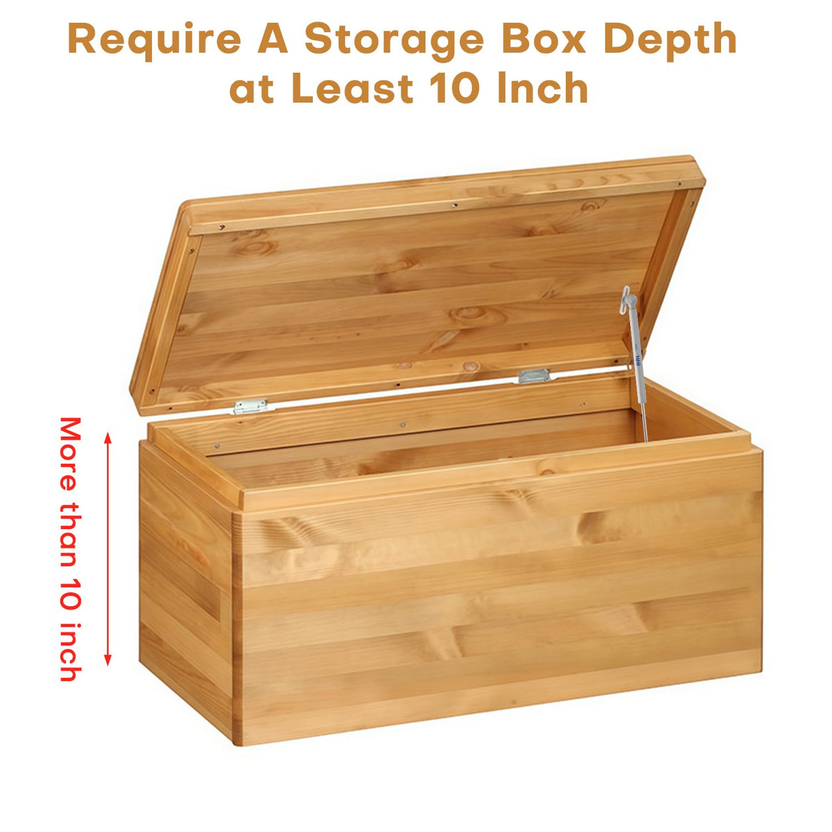 Finger safety close HBL' hinges protect small fingers during lid descent.