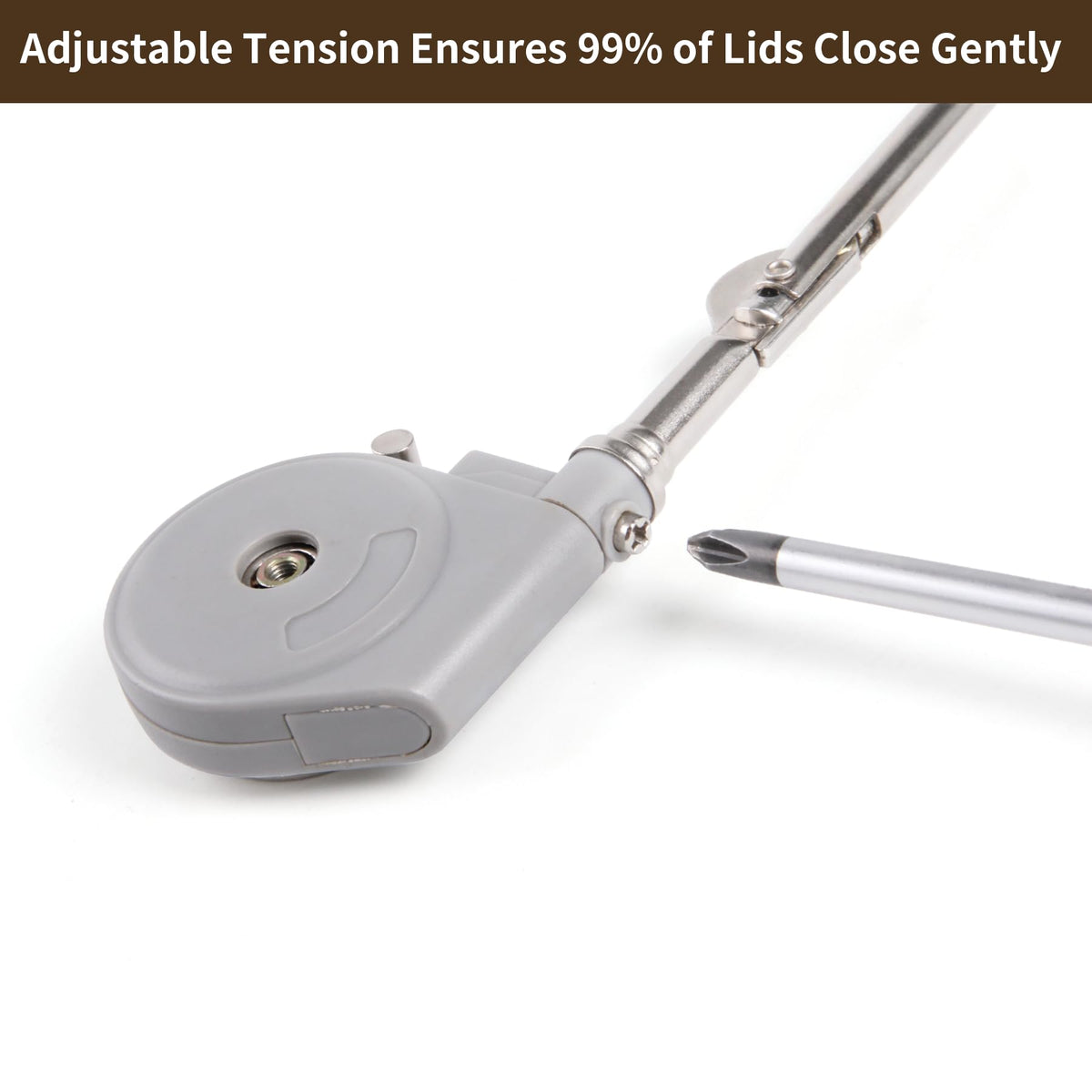 HBL' soft close hinges for benches help lids stay closed and tidy