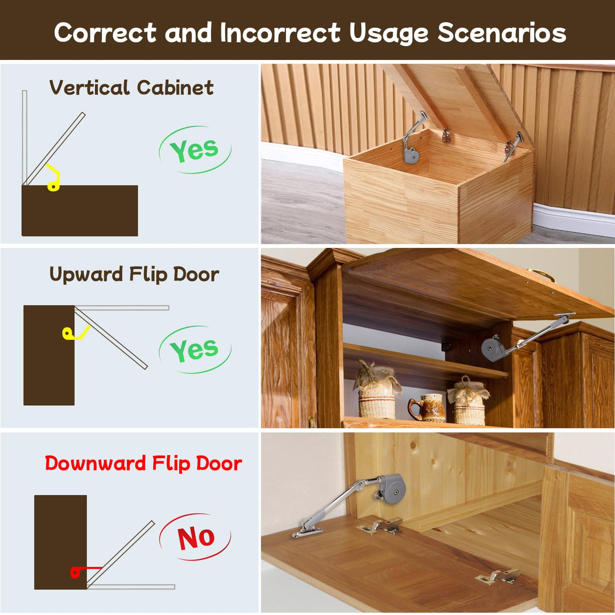 HBL' soft close hinges for lift-up doors enable smooth, tension-controlled operation