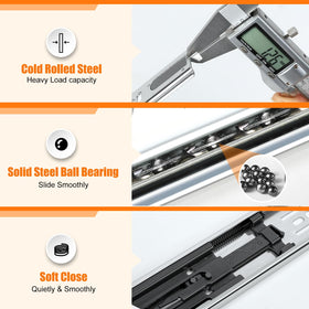 HBL’ zinc-plated finish provides rust resistance for humid spaces.