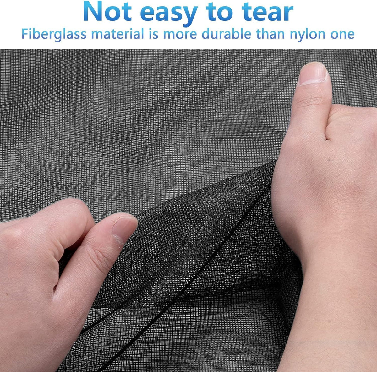 HBlife fiberglass durability resists scratches and tears for long-lasting use