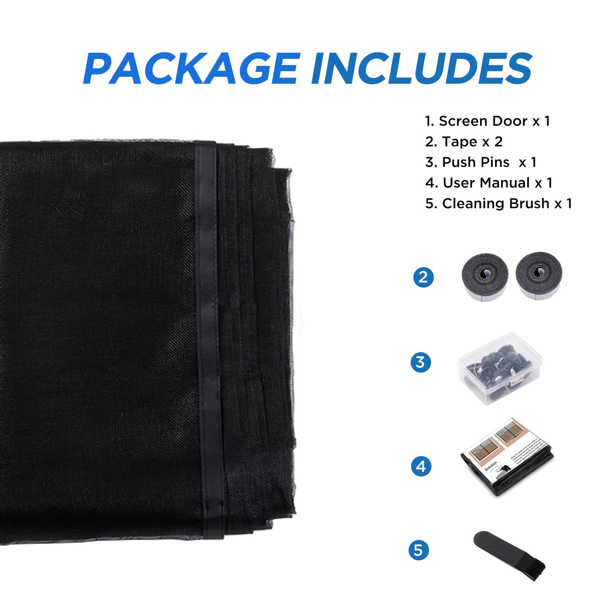 HBlife versatile screen fits garage, patio, workshop and more